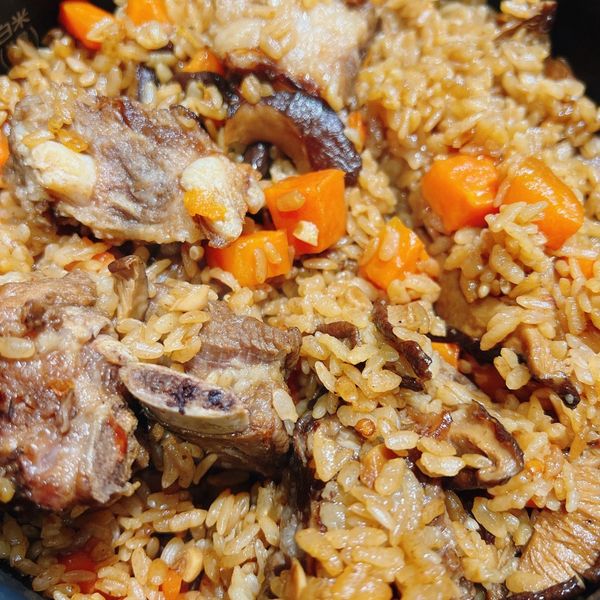 排骨燜飯 : momofon一起做