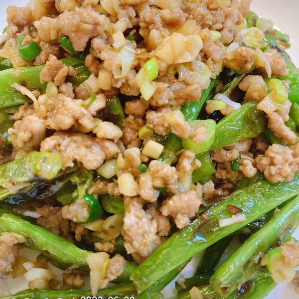 (超快速) 沒有乾煸四季豆 : Lydia一起做