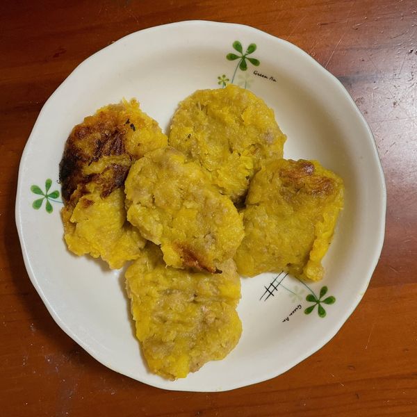 寶寶地瓜甜甜餅：Miu 一起做