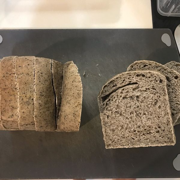 早餐-香蕉芝麻麵包：Tracy 一起做