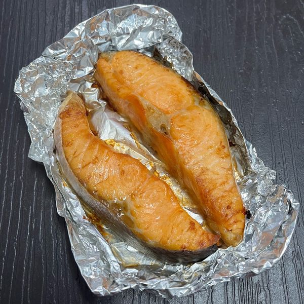 氣炸鮭魚：肖肖廚 一起做