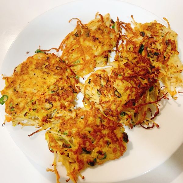 金針菇煎餅 : Jessie Chen一起做