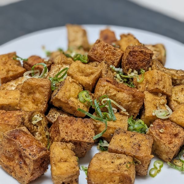 酥炸椒鹽板豆腐 : Phoenix一起做