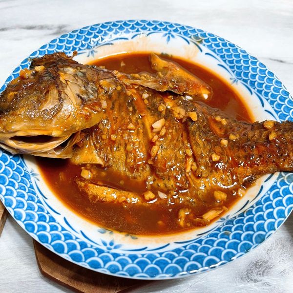 糖醋 吳郭魚 : ゆうた リン一起做