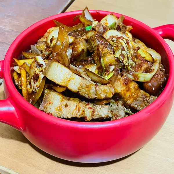 泡菜豬五花 : Grace Huang一起做