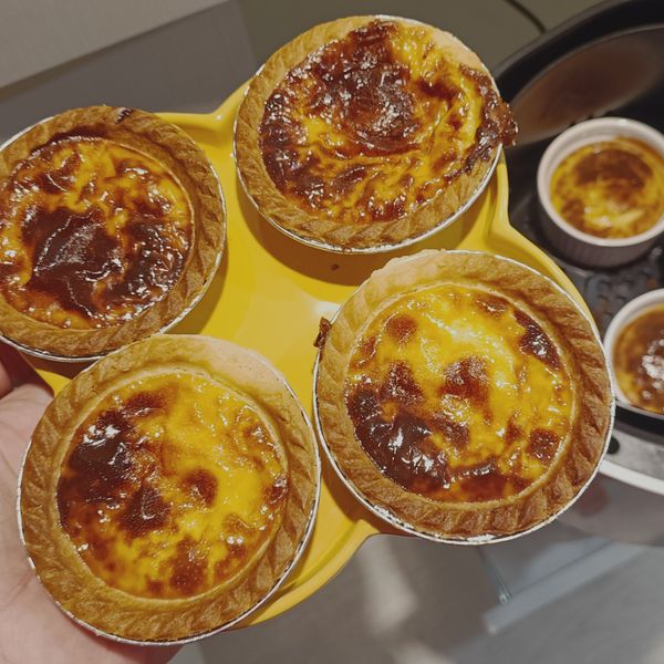 氣炸鍋 葡式蛋撻/蛋塔 : 張文裕一起做