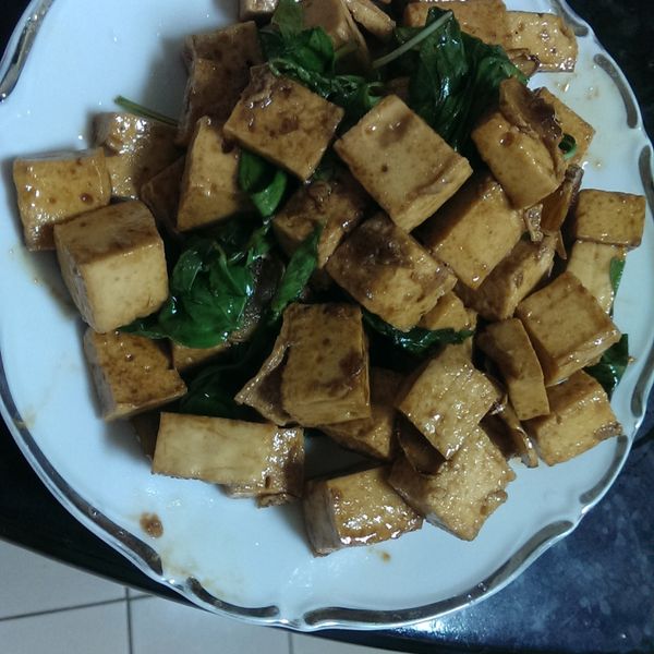 三杯百頁豆腐：廖雅蓁 一起做