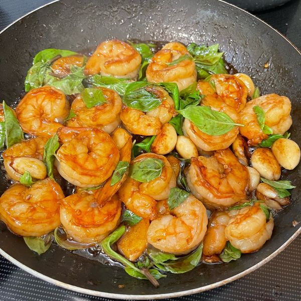 三杯蝦仁 : Annie Mottoa一起做