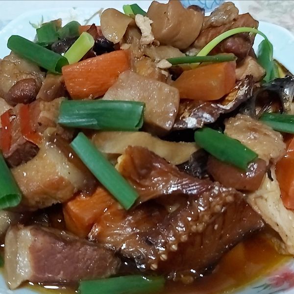 鹹魚燒肉 江浙菜 : 楊素凉一起做