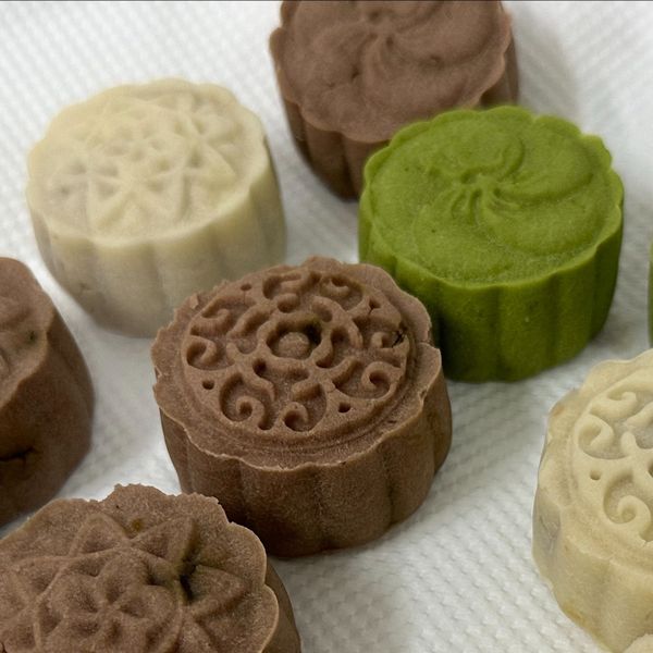 桃山皮月餅：Midnightcat 一起做