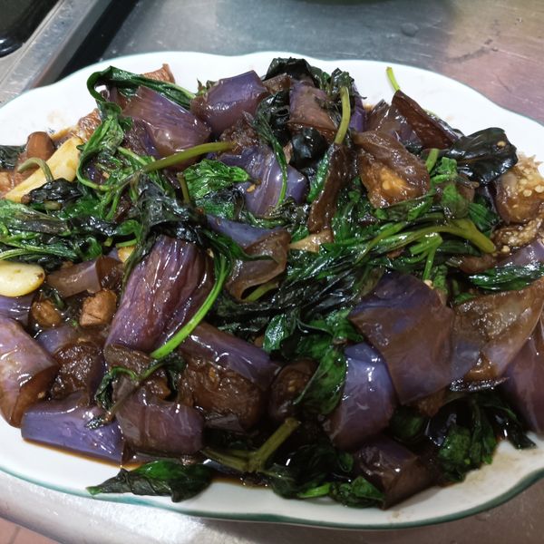 塔香茄子 : 粉萌一起做