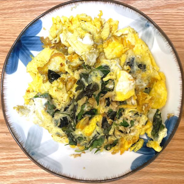 九層塔蛋 : 做菜沒有穿圍裙 ❤️一起做