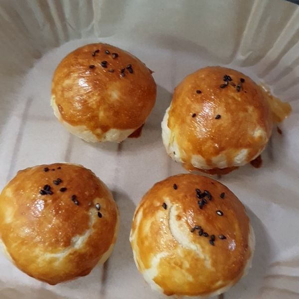 蛋黃酥 (氣炸鍋) : wendy一起做