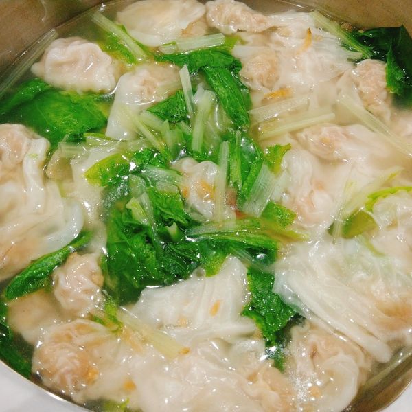 小白菜餛飩湯：張小春 一起做