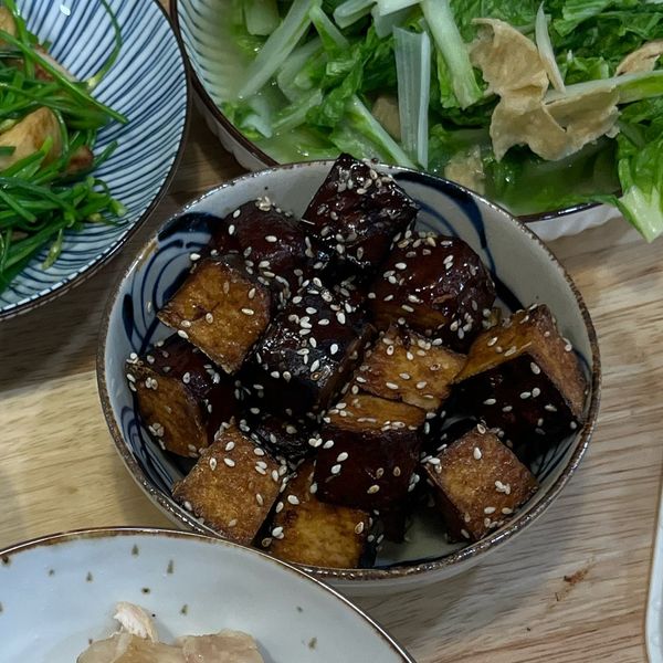 蜜汁黑豆干:momo 一起做