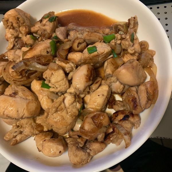 黑胡椒洋蔥雞柳 : JCC一起做