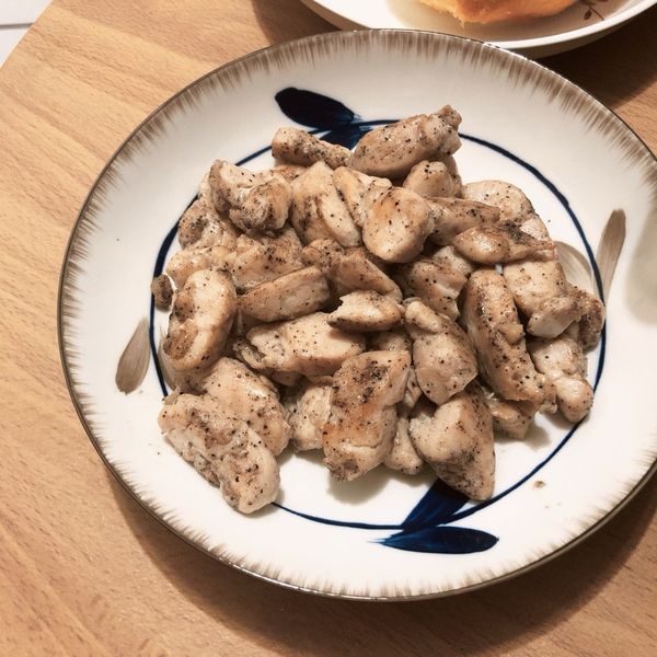 鮮嫩多汁的椒鹽雞胸肉 : 阿均一起做