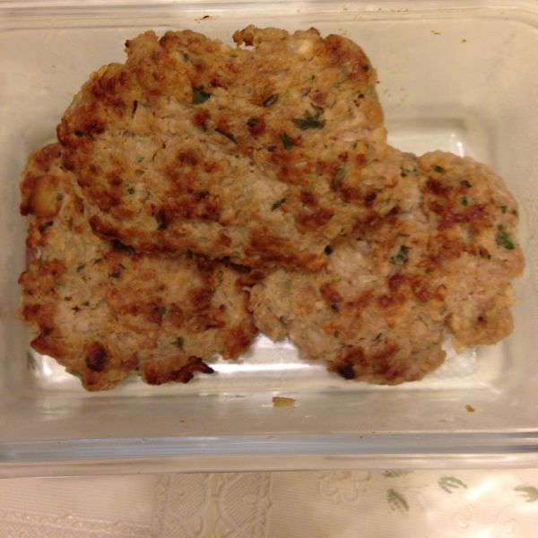 豬肉漢堡排：姜美華 一起做