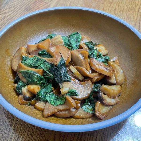 三杯杏鮑菇 : 皮諾可廚房一起做