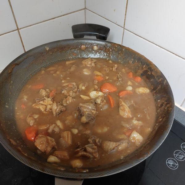 蘋果咖哩雞 : 楊沛涵一起做