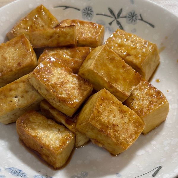 醬汁板豆腐 : 動吃動吃一起做