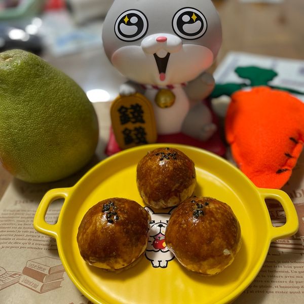 手作蛋黃酥 : Miko媽咪一起做