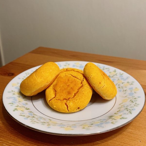 烤箱版地瓜麻糬餅 : 小路馬廚房一起做