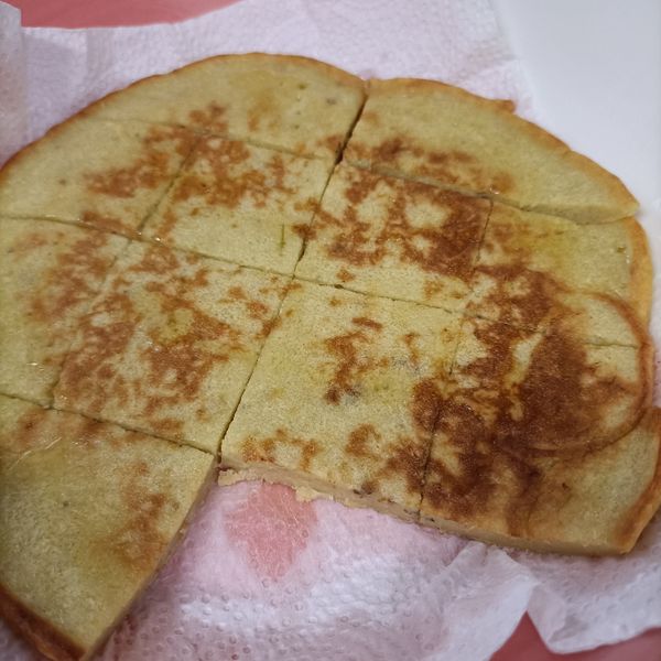 香蕉煎餅（低卡料理） : chel999一起做