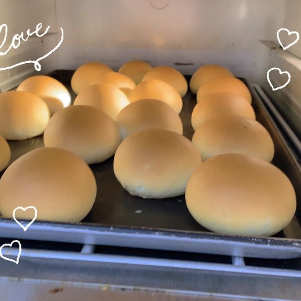 紅豆甜麵包 : 阿飯愛納豆一起做