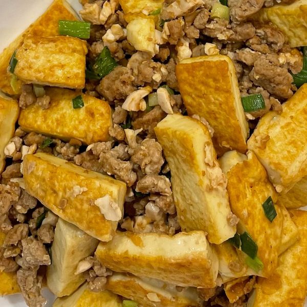 金沙肉末豆腐 : Pearl Hsu一起做