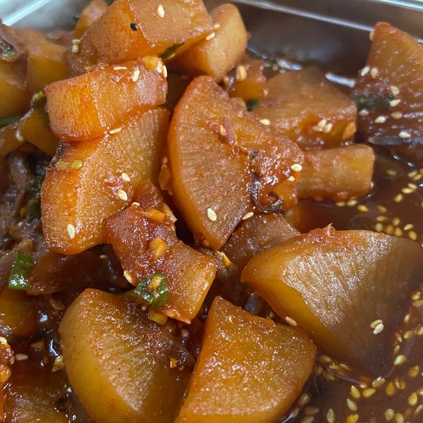 韓式辣味醬煮蘿蔔, 매운무조림 : 看心情做飯的小廚娘一起做