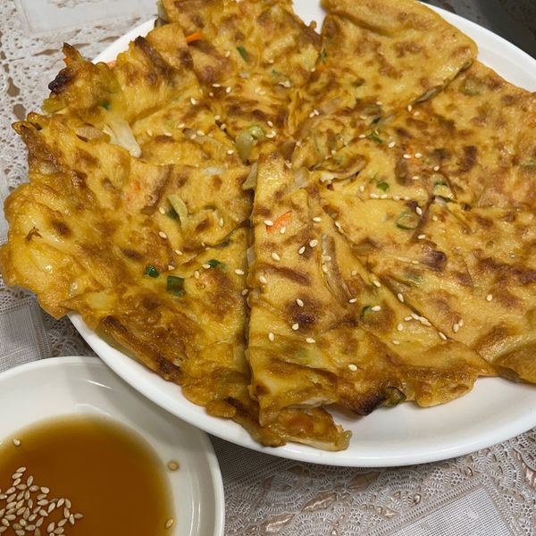 瓠瓜煎餅 : Yj Lin一起做