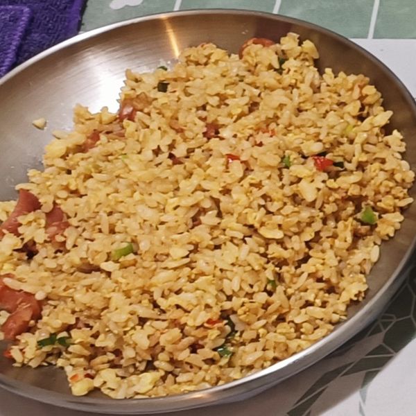 黃金火腿蛋炒飯 : 江乙臻一起做