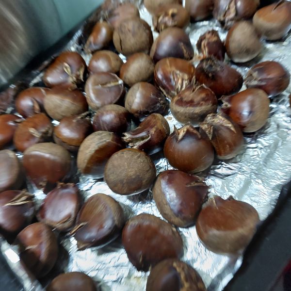 栗子🌰先蒸再烤：陳雲飛 一起做