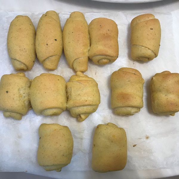 手揉奶香包、熱狗麵包(愛與恨老師配方) : Tracy一起做