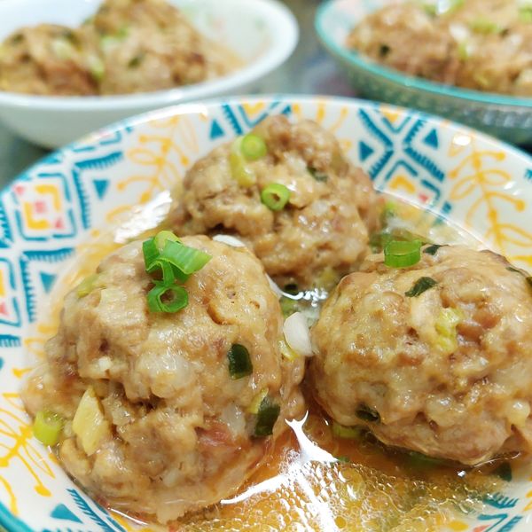 🐷肉丸子（電鍋 : 巫培華一起做