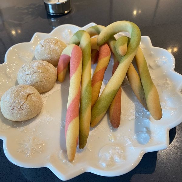 《應景聖誕》聖誕拐杖&聖誕手套造型餅乾 : Molly Lai一起做