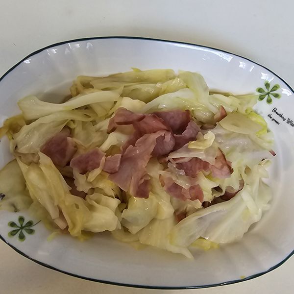 培根高麗菜 : 很愛美一起做