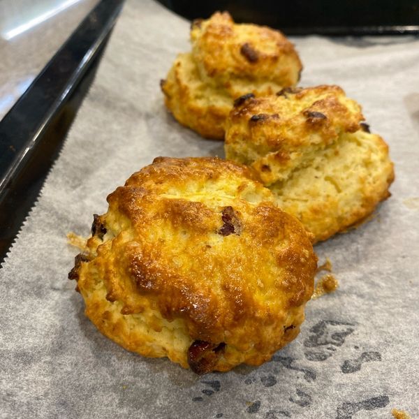 葡萄乾司康 : Shalen 一起做