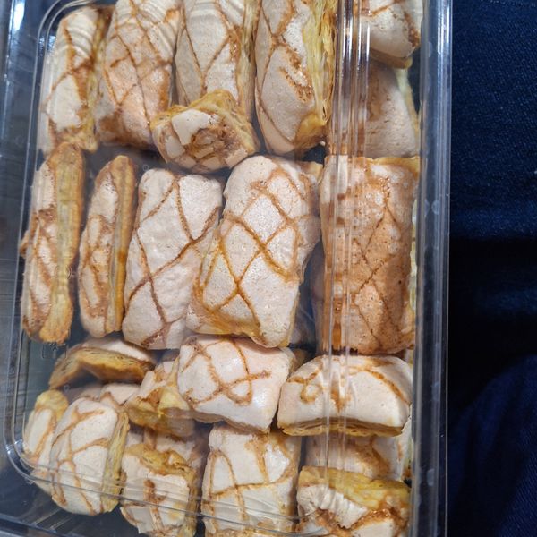 焦糖千層酥 : 米果一起做