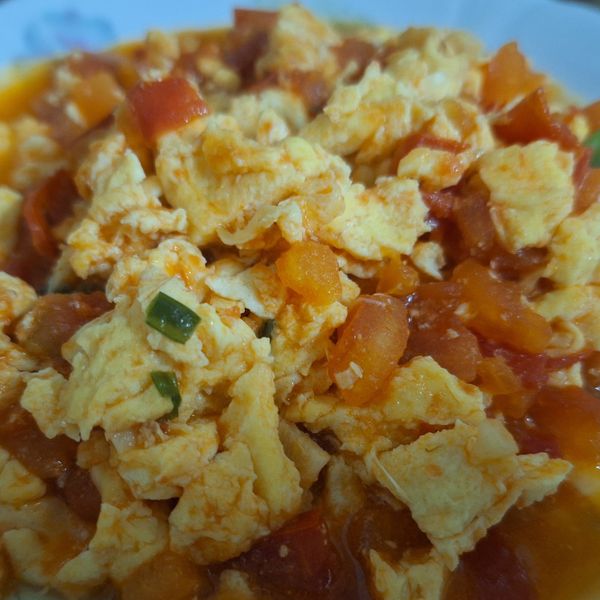 番茄炒蛋 : 張美茵一起做