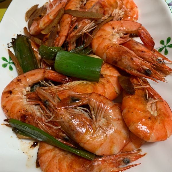 炒鮮蝦 : Judy Yang一起做