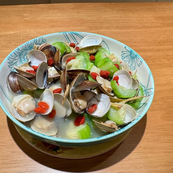 蛤蜊絲瓜 / 家常菜 : Jenna一起做