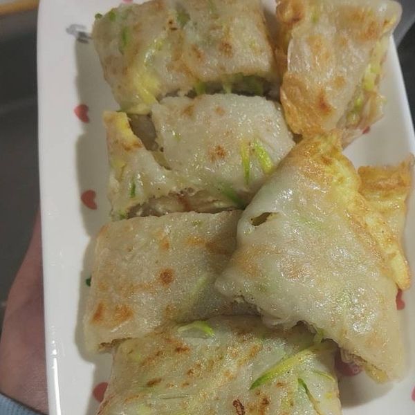 粉漿蛋餅:梁繼蘋 一起做