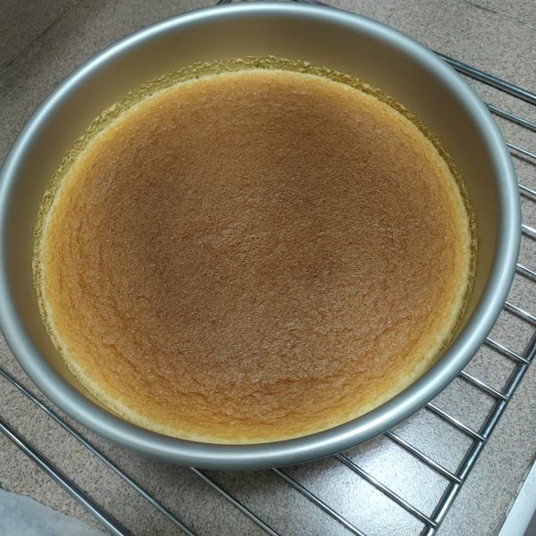 蜂蜜棉花蛋糕 : 辰安一起做