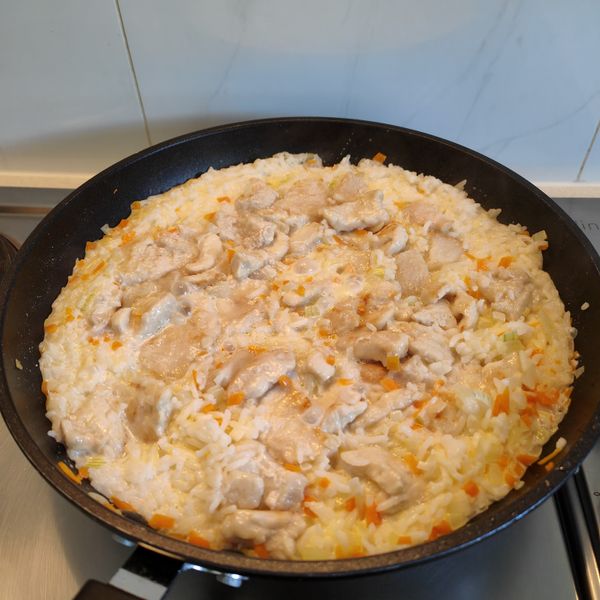 奶油雞肉燉飯 : Lin Yu Ting一起做