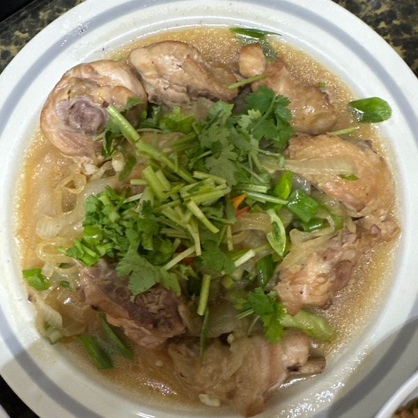 洋蔥雞肉 : 靜靜一起做