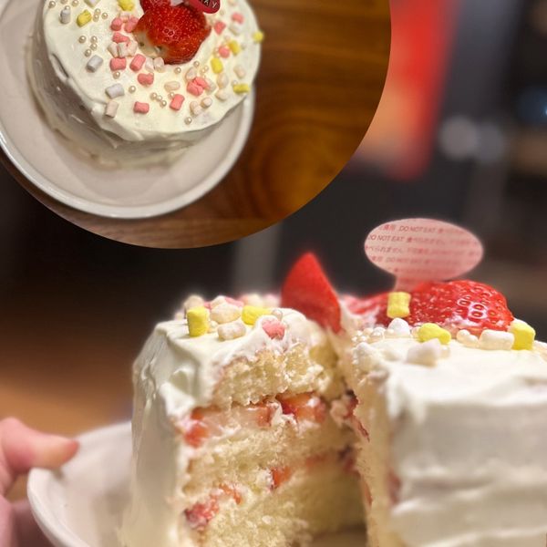 草莓蛋糕 : tandy一起做