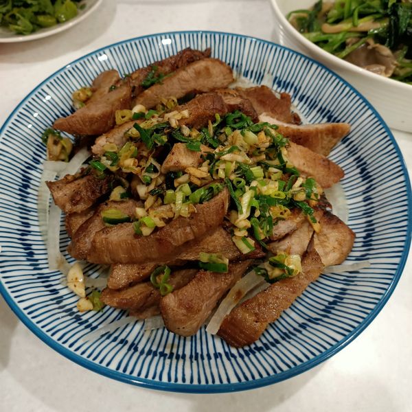 香煎豬頸肉 : Shu-ting料理小天地一起做