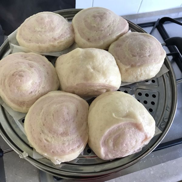 木乃伊、鮮奶饅頭 : Tina一起做